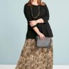 Women's Plus Size Everyday Knit Maxi Skirt Soft