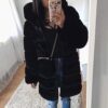 Thicken Warm Winter Coat Hood Parka Overcoat Long Jacket