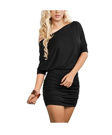 Cocktail Clubwear Ruched Party Bodycon Mini Dress