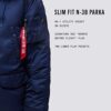 Cold Weather Military Issue Slim Fit Parka