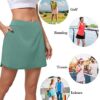 High Waist Skirt Lightweight Tennis Dress with Pockets