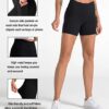 Dragon Fit High Waist Yoga Shorts for Women with 2 Side P