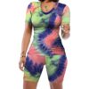 Workout Sets for Women 2 Piece Cute Outfits for Teen Girls Jumpsuits L