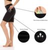 Women's High Waist Yoga Shorts - Workout Athletic Shorts for Tummy Control - Running Sports Biker Pants with Pockets