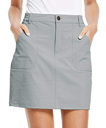 Active Athletic Casual Short Skirt Pockets Hiking