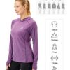 Stylish Hooded Fitness Shirt with Thumbholes – Perfect for Active Days and Sun Protection 🌞