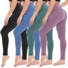 High Waisted Leggings for Women Soft Tummy Control
