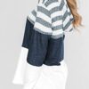Color Block Striped Lightweight Hoodie – Perfect for Casual Comfort and Cool-Weather Style 🌈