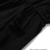 Neck Shorts Elastic Waist Solid Color Jumpsuit Rompers