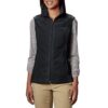 Black Columbia Women's Benton Springs Soft Fleece Vest, Black, X-Large