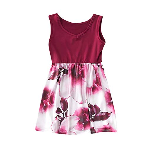 Mommy and Me Dresses Casual Floral Family Outfits
