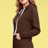 Cozy and Stylish Women's Active Fleece Zip-Up Hoodie – Comfortable & Versatile for Any Season! ☕