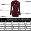 Women's Long Sleeve Tunic Sweatshirt with Hoodie - Cozy Comfort for Casual Chic, Perfect for Fall