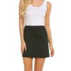 Lightweight Skort for Women Golf Skirt with Underneath Shorts