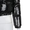 Women Winter Long Sleeve Zipper Puffer Jacket
