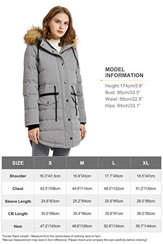 41l7cQlBQqL Lined Down Parka Hooded Winter Coat Drawstring Puffer Jacket