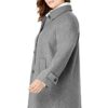 Timeless Women's Plus Size Wool-Blend A-Line Coat – Stylish & Comfortable for Every Season 🖤