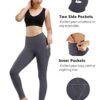 Fengbay 2 Pack High Waist Yoga Pants
