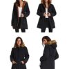 Hooded Thicken Fleece Parkas Faux Fur Jackets