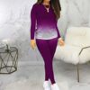Sportswear Lady Joggers Outfits Sets Fashion Athletic Sexy Long Sleeve