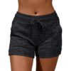 Activewear Lounge Shorts with Pockets and Drawstring for Women