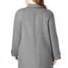 Timeless Women's Plus Size Wool-Blend A-Line Coat – Stylish & Comfortable for Every Season 🖤