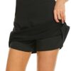 Lightweight Skort for Women Golf Skirt with Underneath Shorts