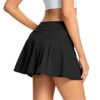 Women Pleated Golf Skort with Pockets Workout Athletic Skirt