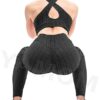 High Waist Butt Lifting Anti Cellulite Workout Leggings