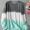 Trendy Colorblock Tie Dye Hoodie Sweatshirt for All Seasons – Casual, Comfortable, and Stylish! 🎨