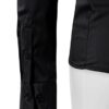 Long Sleeve Button Down Dress Shirt Black Large