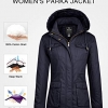 Cozy in Style with Women's Winter Sherpa Lined Parka Coat