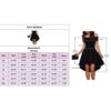Dress Sarin Mathews Women Off The Shoulder Short Sleeve High Low Cocktail Skater Dress Black-2XL