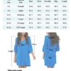 Women's Dress Sweet & Cute V-Neck Bell Sleeve Shift Dress
