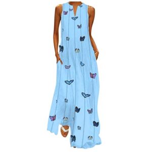 Dress Contrast Color Print Half Sleeves Robes Oversized