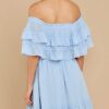 Summer Women’s Off Shoulder Mini Dress High Waist