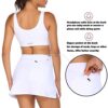Women Active Athletic Skort Golf Skirt Lightweight Running