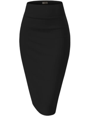 Womens Pencil Skirt for Office Wear
