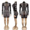 Craft Long-Sleeved Dress Body Party Club Night Out Dress