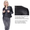 Slim Women's Faux Leather Jacket