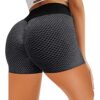 Fitness Yoga Pants, High Waist Jacquard Honeycomb