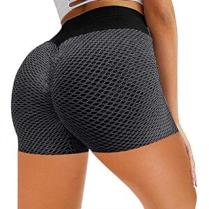 Fitness Yoga Pants, High Waist Jacquard Honeycomb