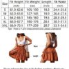 Women's Floral Flared Short Skirt Polka Dot