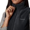 Black Columbia Women's Benton Springs Soft Fleece Vest, Black, X-Large
