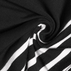 Women's Tie-Bow Neck Striped Blouse Long Sleeve