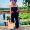 Casual Off Shoulder Solid Color Strapless Belted Wide Leg Jumpsuit Romper