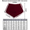 2 Pack Cotton Sports Shorts Yoga Running Athletic Shorts for Women - Comfortable Elastic Waist Shorts for Gym, Dance, and Fitness