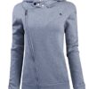 Women's Slim Fit Zip-Up Hoodie Jacket – Premium Cotton & Fleece for Ultimate Comfort in Autumn & Winter