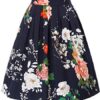 Casual Floral Skirts Wear to Work Size M