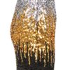 Women's Sequin Skirt Sparkle Stretchy Bodycon Mini Skirts